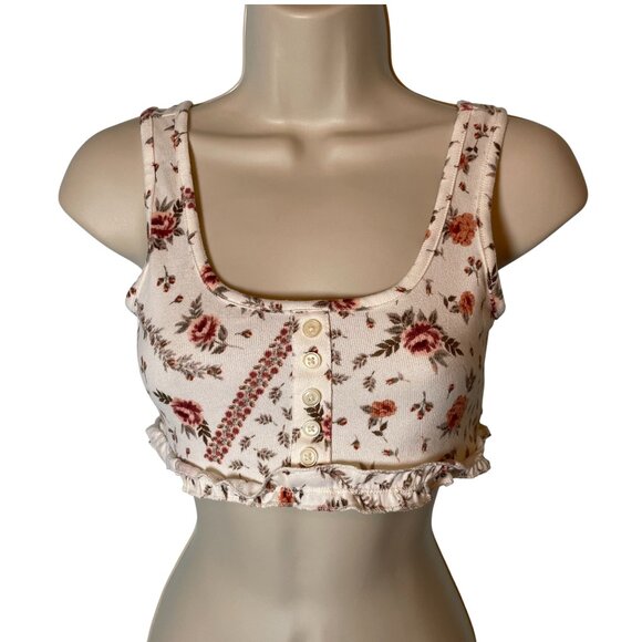 Altar'd State Other - Altar'd State Intimates Bralette Women's Pink Floral Gina Brami Small Coquette